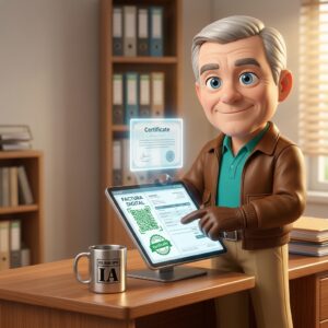 Facturibal revisa la firma digital y el código QR de una factura con el plugin Verifactu de elEquipoIA.