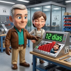 KPIs de facturación electrónica mostrados por elEquipoIA en un taller.