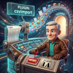 Mapeo de columnas en pantalla del plugin CSVimport para facturación