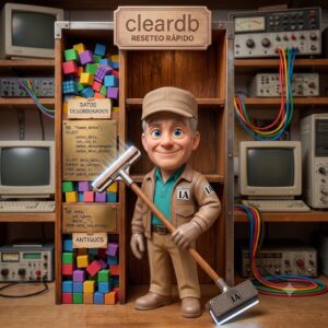 Interfaz de eliminación de base de datos con el plugin cleardb