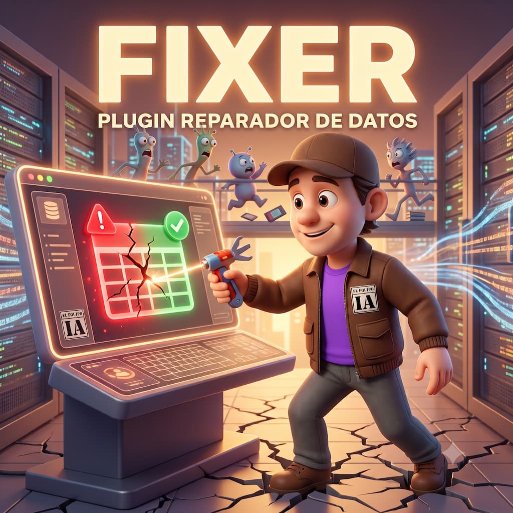 Interfaz de herramientas y diagnóstico del plugin Fixer para el software de facturación electrónica