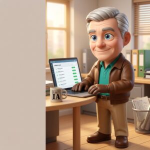 Facturibal revisa un archivo XML de remesa SEPA en la pantalla de contabilidad