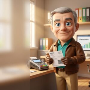 Facturibal revisa una factura emitida con el plugin Ticketbai de elEquipoIA en un negocio.