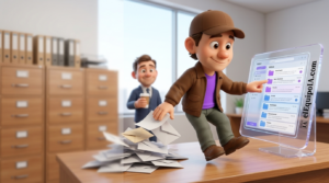 Chatdock organiza la bandeja de entrada con el plugin MultiEmail de elEquipoIA en una oficina