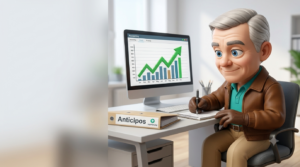 Facturibal usando el plugin PrePagos de elEquipoIA para gestionar anticipos en una empresa.
