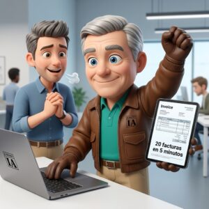 Facturibal organizando la facturación para freelance y calculando retenciones de IRPF.
