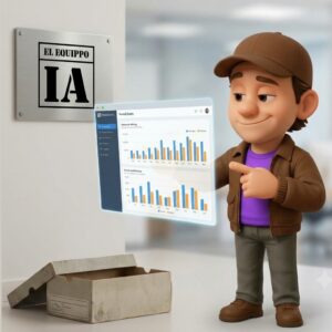Chatdock muestra el panel de gestión del plugin portalcliente de elEquipoIA a un cliente.