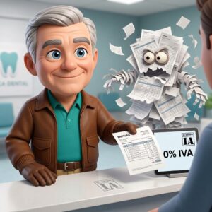 Facturibal resolviendo el caos de IVA y facturas de una clínica dental