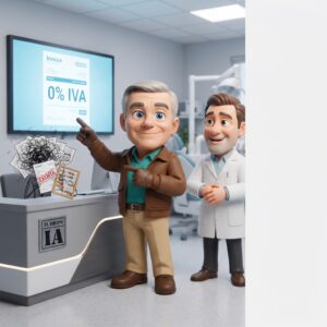 Facturibal ayuda a un dentista con las exenciones de IVA en Verifactu.